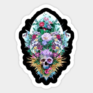 Skull Vivid VI Sticker